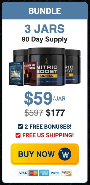 Nitric Boost Ultra-3-bottle